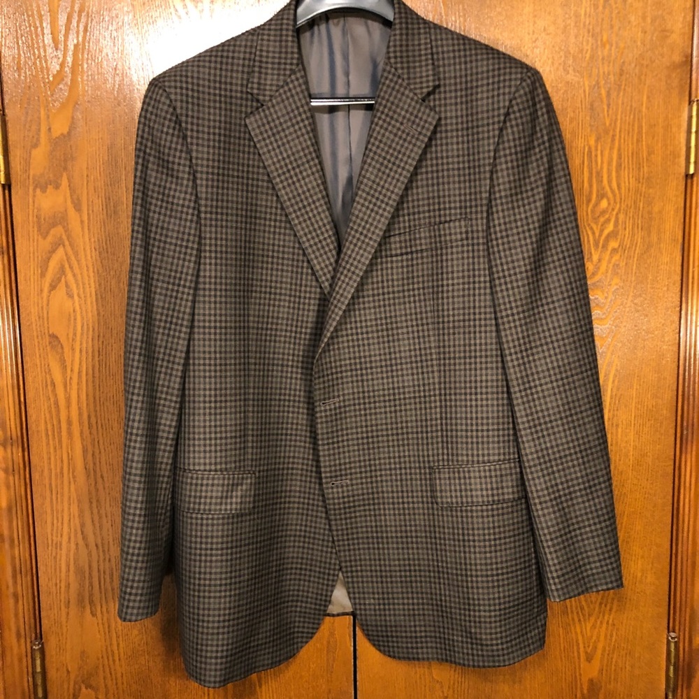 Hickey Freemen Checked Sport Coat